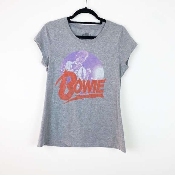 vintage concert tees Tops - David Bowie collection tee Grey Size XL
